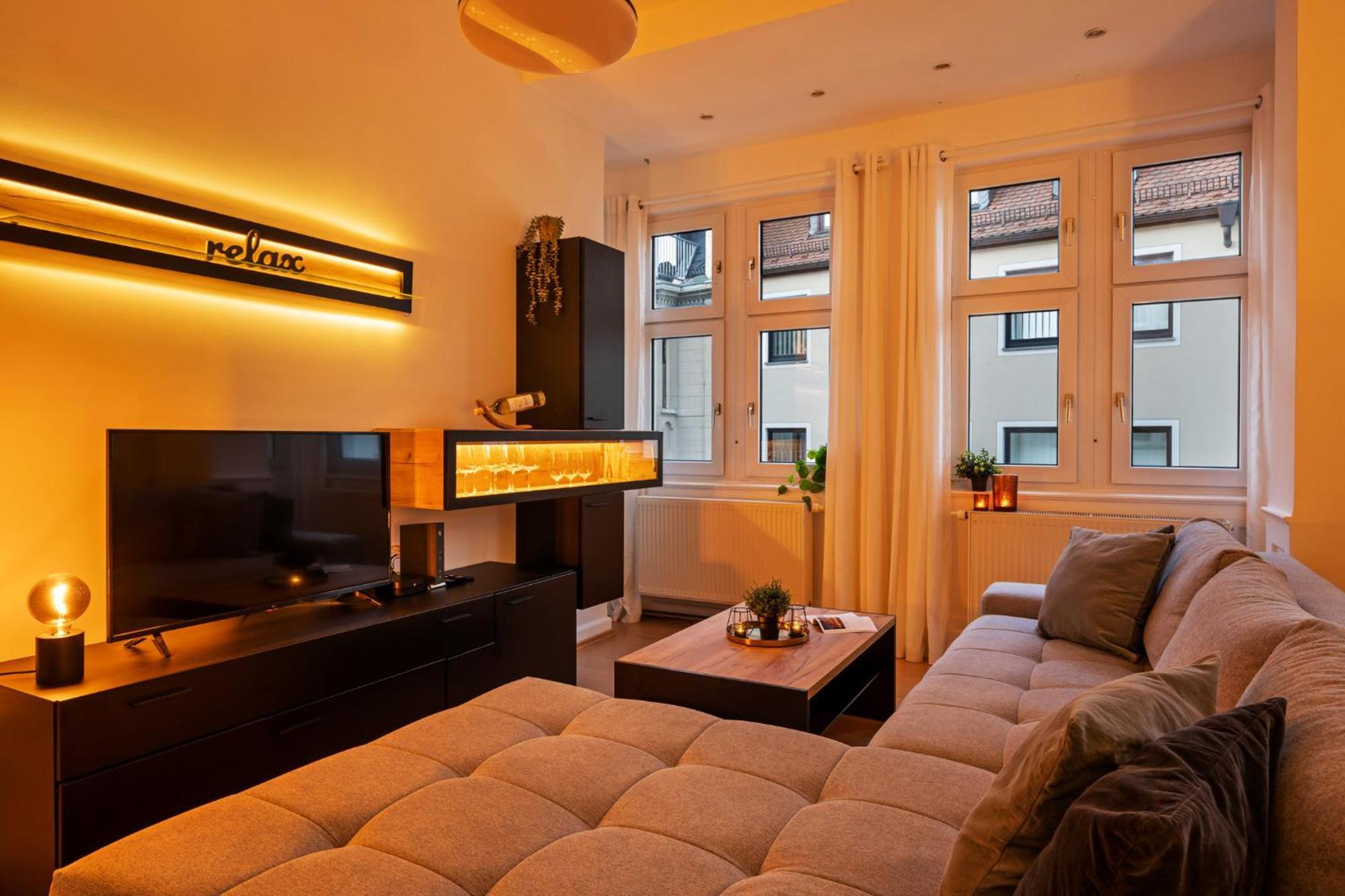 Ferienwohnung Blassdoerfer - Modernes Apartment In Bester Lage Und 93 Qm2 Bad Kissingen Esterno foto