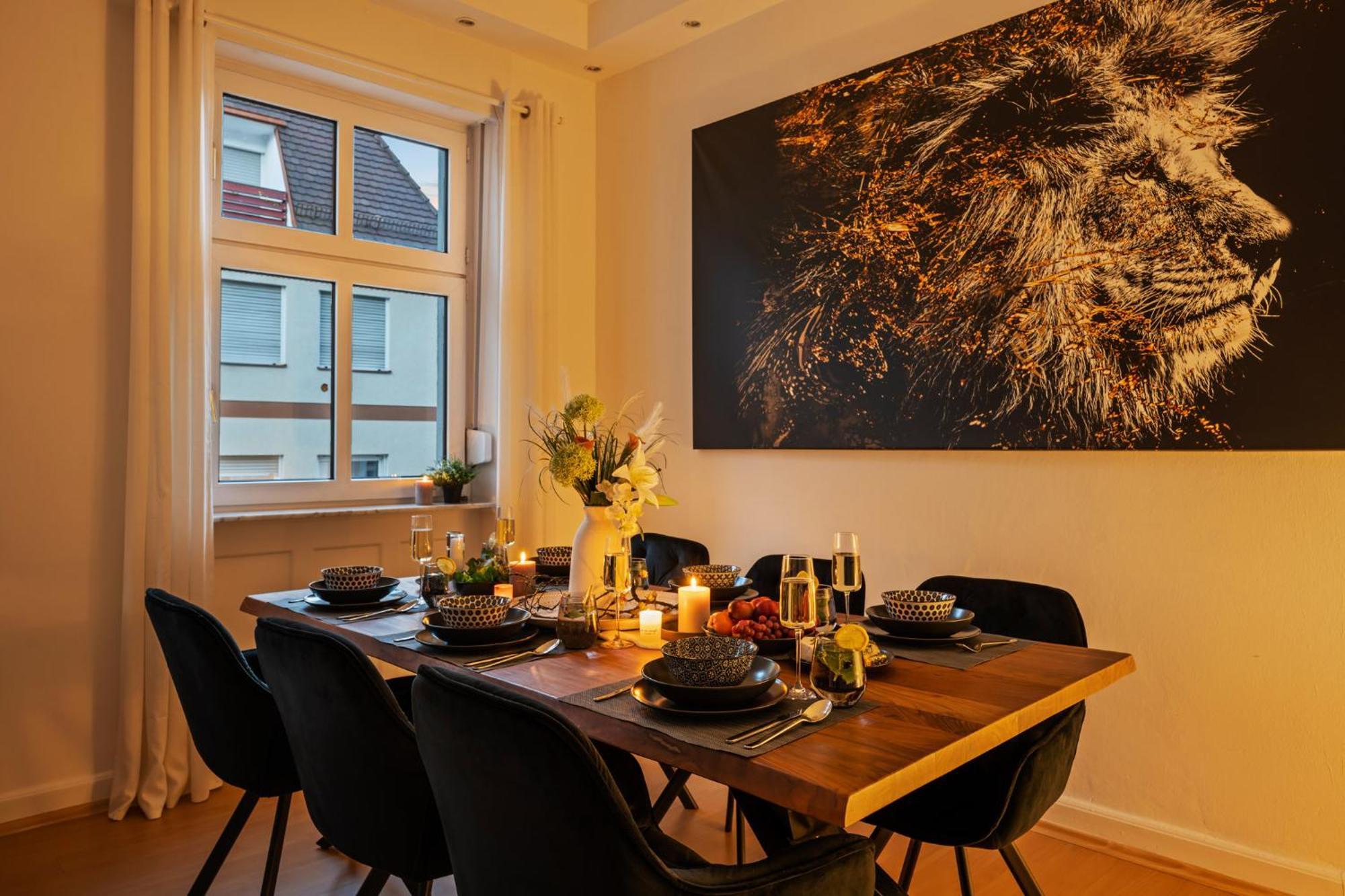 Ferienwohnung Blassdoerfer - Modernes Apartment In Bester Lage Und 93 Qm2 Bad Kissingen Esterno foto