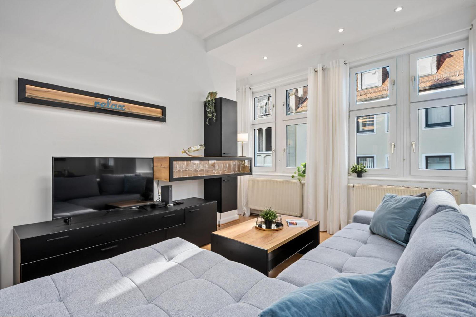 Ferienwohnung Blassdoerfer - Modernes Apartment In Bester Lage Und 93 Qm2 Bad Kissingen Esterno foto