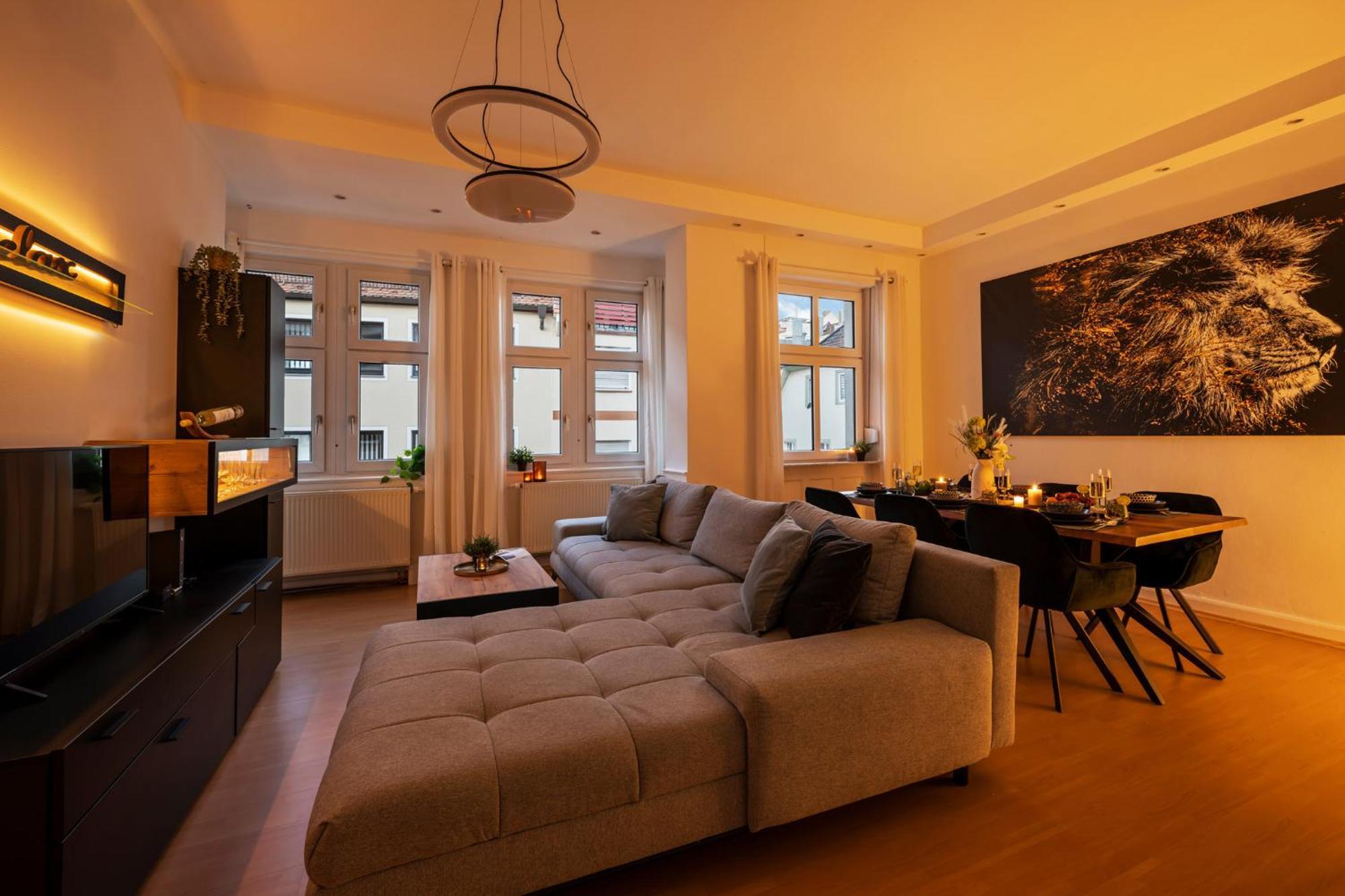 Ferienwohnung Blassdoerfer - Modernes Apartment In Bester Lage Und 93 Qm2 Bad Kissingen Esterno foto